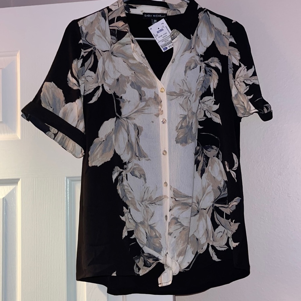 Women’s floral blouse